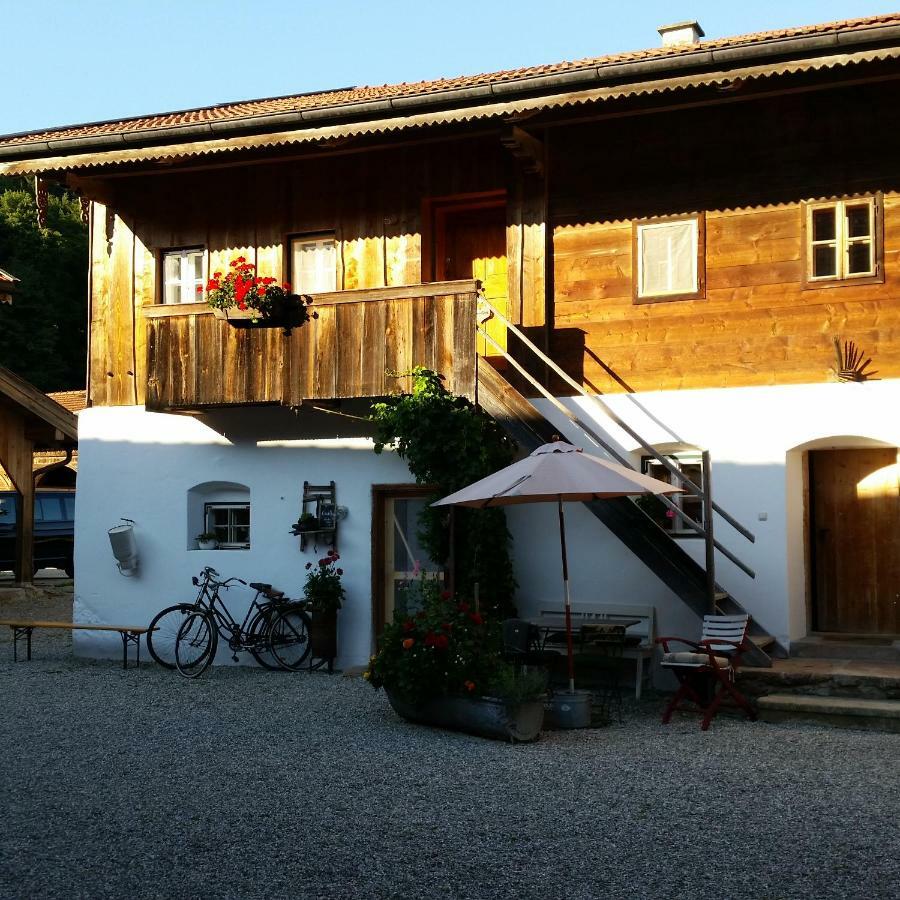 Вилла Bauernhof Kaspergut Kirchberg bei Mattighofen Экстерьер фото